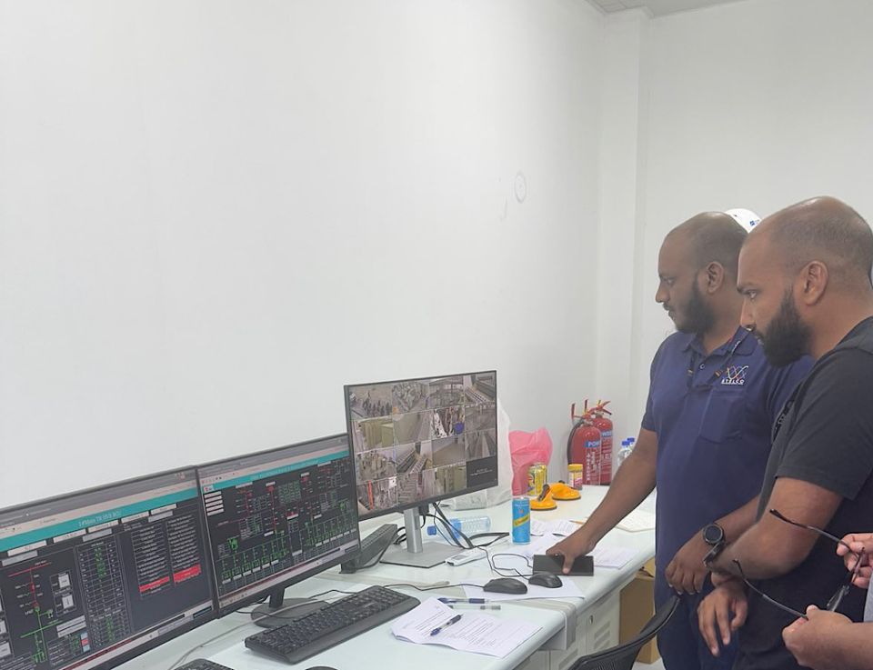 Hulhumale' phase 2 substation greater male' interconnection grid aa gulhaalaifi