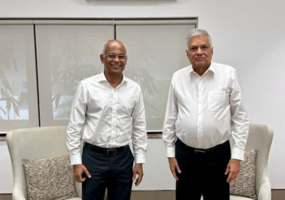 Raees Solih Ranil Wickremesinghe aa badhdhal kuravvaifi