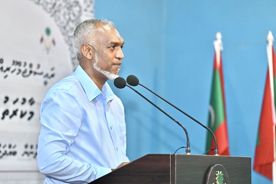 Public works hidhumaiy dhinumah konme atholhehgai uniteh gaaimkuranee: Raees