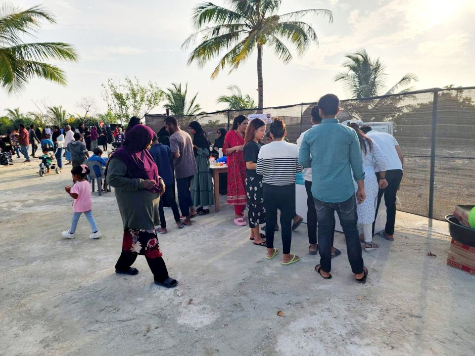 Himandhoo in namoonaa dhakkaa, anehkkaaves Palestine ah eheevumah 260,800 rufiyaa hoadhaifi 