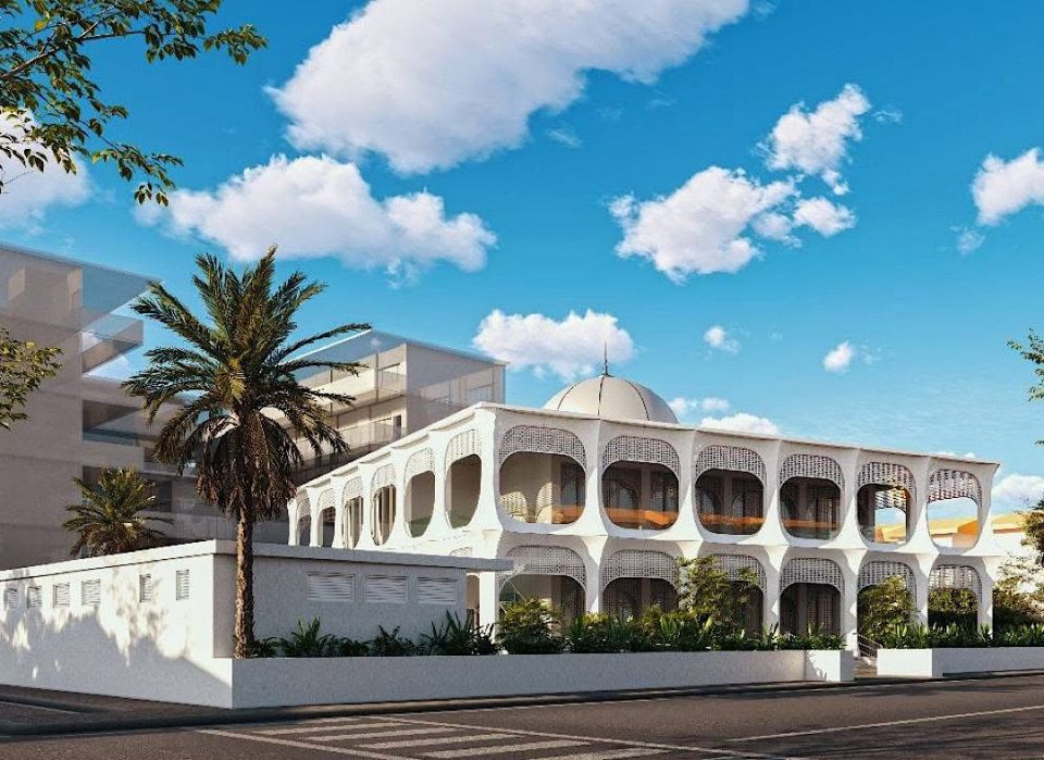 Hulhumale' gai binaakurevey masjid ummulmumineen miskithuge bingaa miadhu haveeru alhanee 