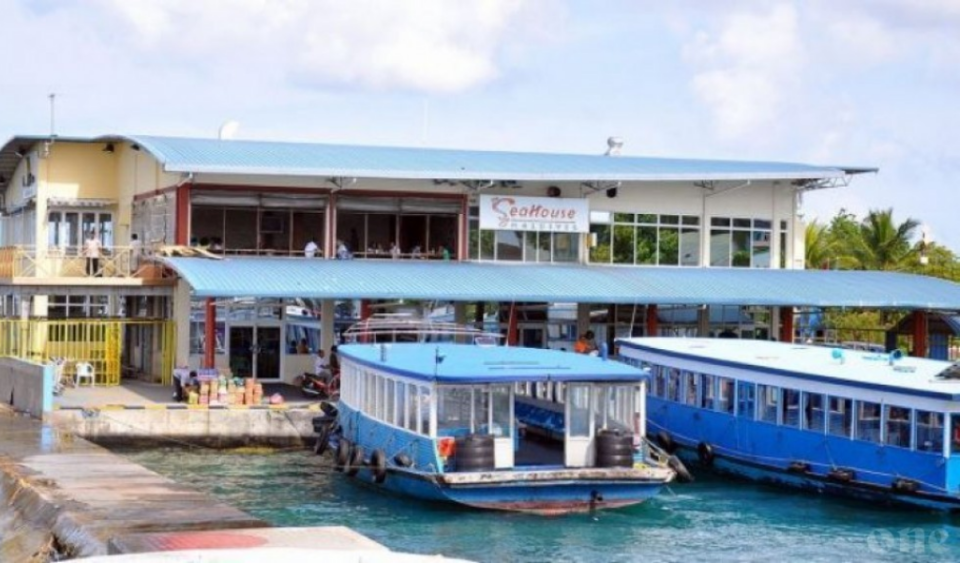 Rah rashuge launch ferry lafaa furumah Hulhumale ferry terminal ge bandharu hamajassanee 