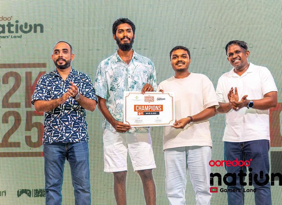 Ooredoo e-Sports festival kaamiyaabu kamaa eku nimmaalaifi 