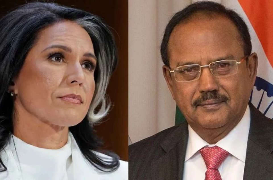 NSA Ajit Doval and US Director of National Intelligence Tulsi Gabbard discuss India-US relations