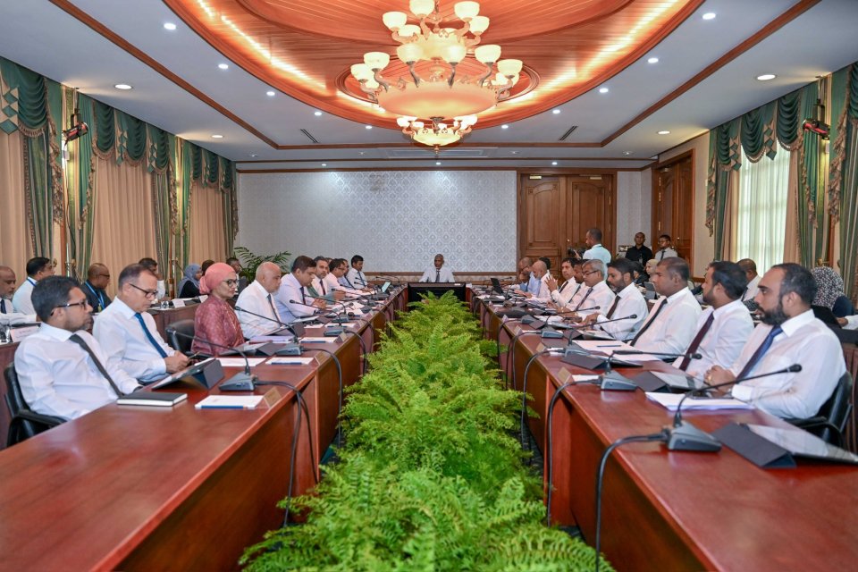 President Muizzu meets with the MDs of State-Owned Enterprises