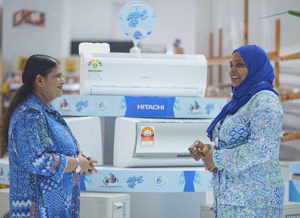 STO finifini hitachi promotion fashaifi, air condition product thakun 15 percent aa hama ah discount! 
