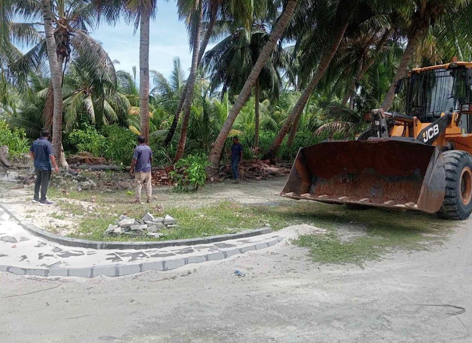 GA. Atoll school gai multi purpose hall eh imaaraih kurumuge masaihkaih fashan thayyaaru vehjje 