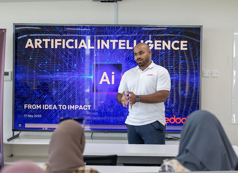 Telecom dhuvahaa gulhigen media thakah AI training eh Ooedoo in baavvaifi 
