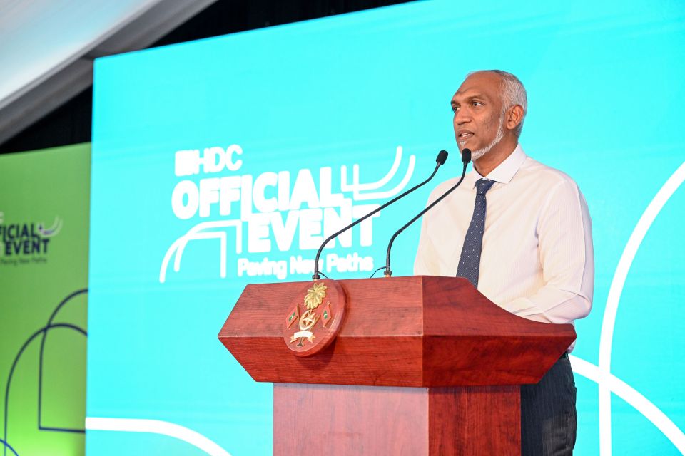 Hulhumale'ge aa master plan aaeku dhururaasthaa ah, dhemehehtenivi tharahgee yageen kureveyne: Raees