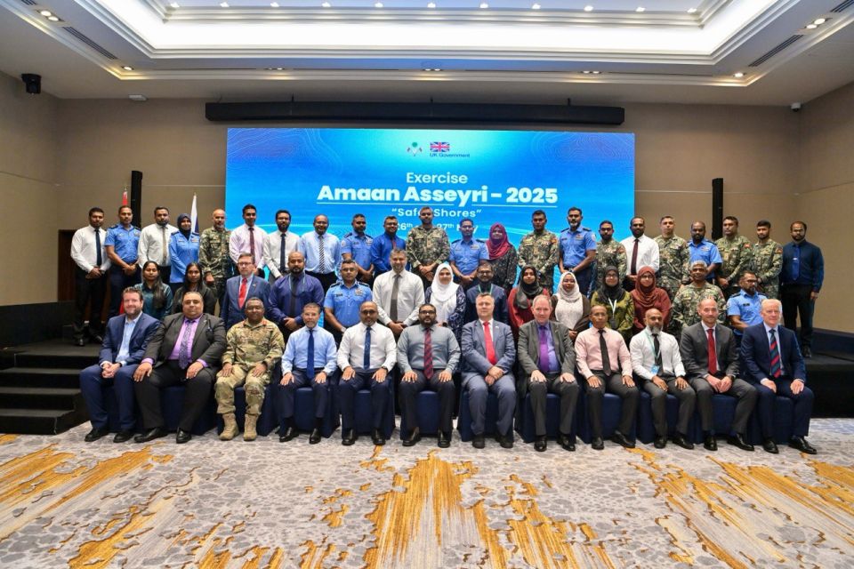 Terrorism aa dhekolhah hingi Amaan asseyri 2025 exercise ninmaalaifi