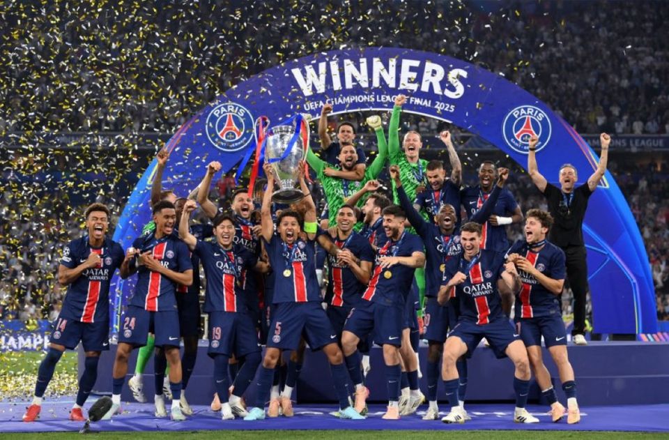Champions League: PSG ge thaareehugai furathama fahara champion kann hoadhaifi