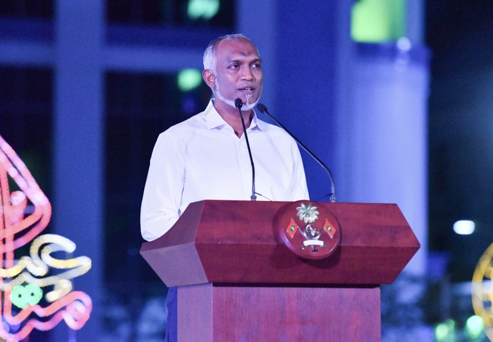 Islaamee gaumu thakuge verinnah raees Eid thahuniya fonuhvvaifi
