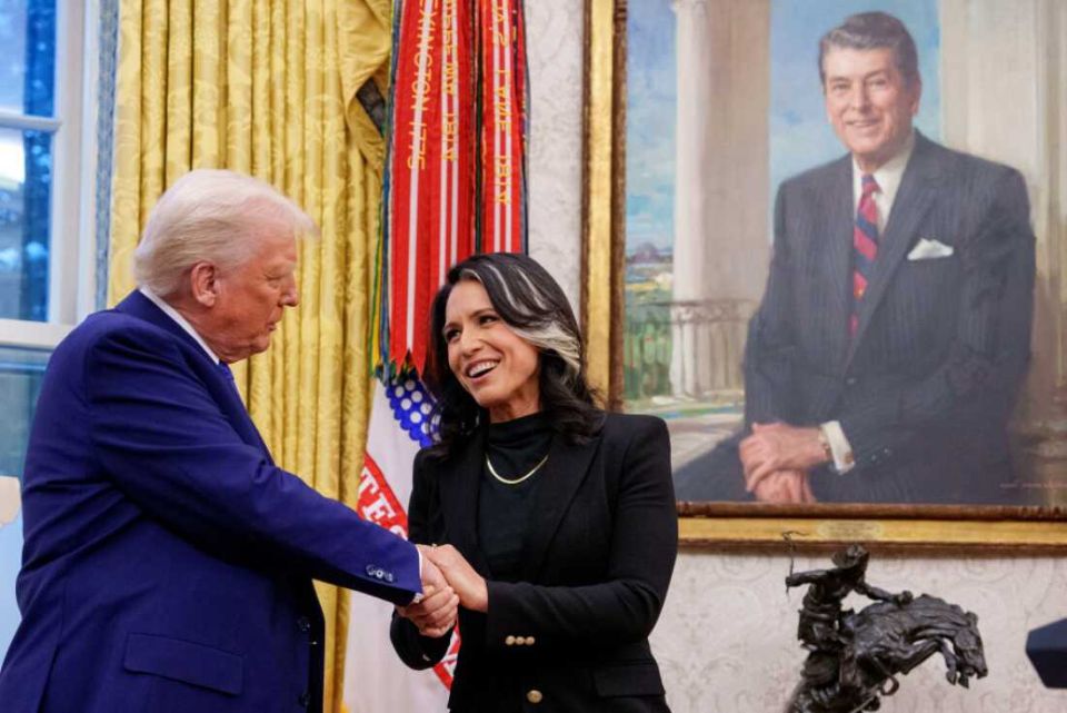 Iran ge hamalaa'ah vanna hithun Tulsi vidhaalhuvaa ehchakah ves nubalaane kamah Trump vidhaalhuvejje 