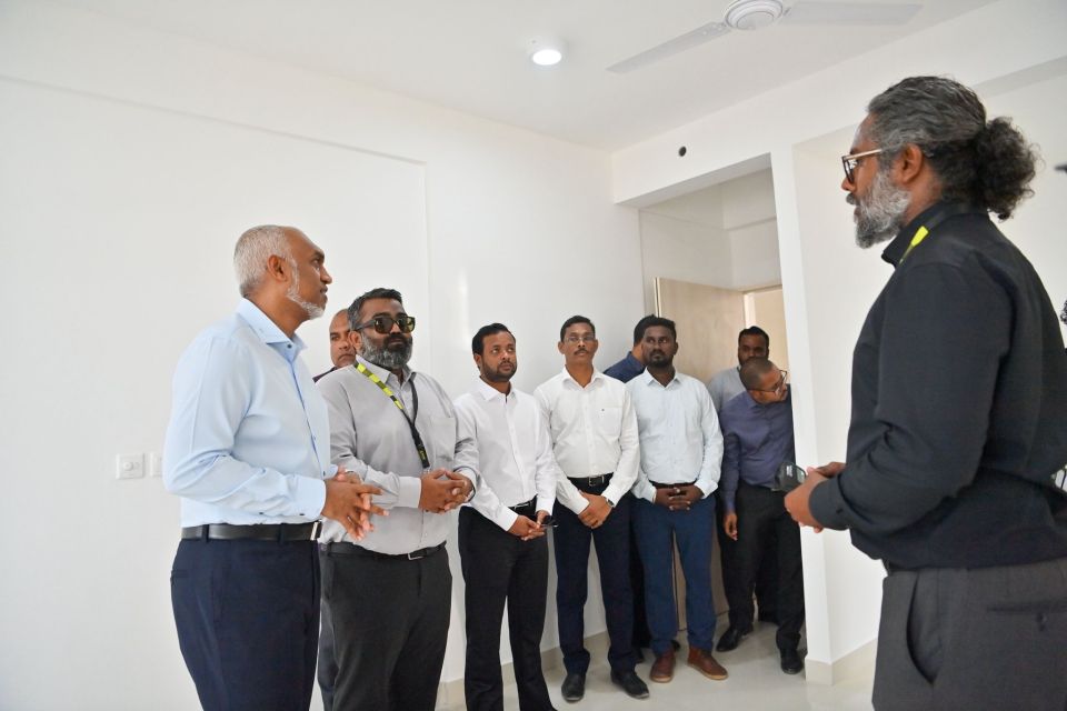 Hulhumale' gai imaaraiy kuramundhaa 4000 flatge masakkaiy raees ballavaalaivvaifi 