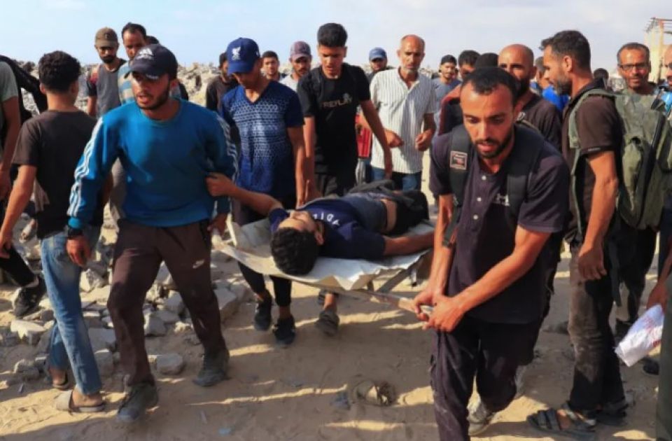 Iran hanguraamaige dhadivalhu balai Israel in Gaza ge 870 meehaku shaheedhu kolli