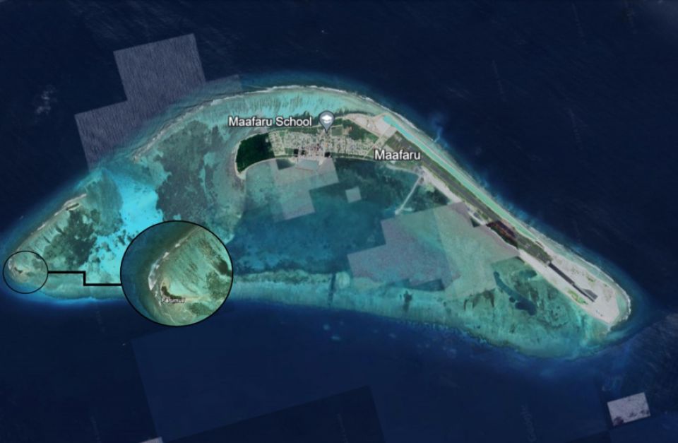 Maafaruge ihuthisoasun 'Farumuli' anehkkaves vakikoh, resort tharaggee kuran hulhuvaalaifi