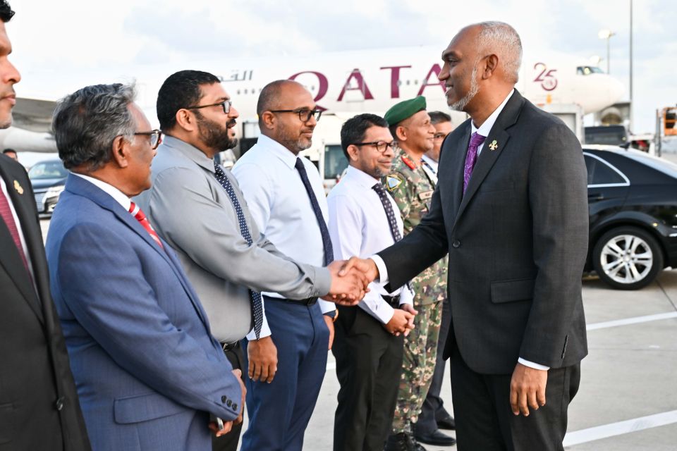 Mathee fantheege bahdhaluvun thakakah raees Muizzu UK ah furaavadaigenfi 