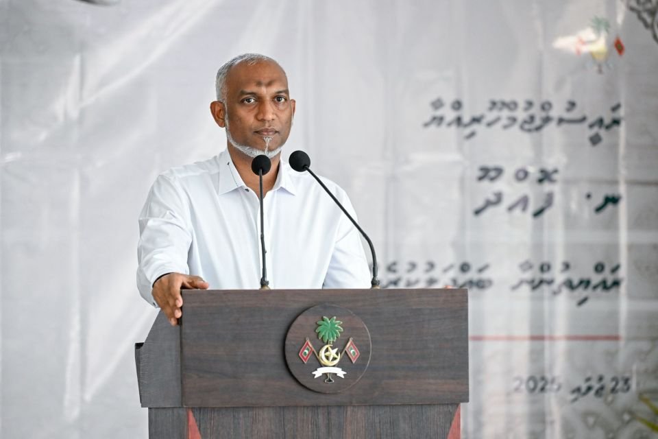 MP is hindering Velidhoo Constituency development: President
