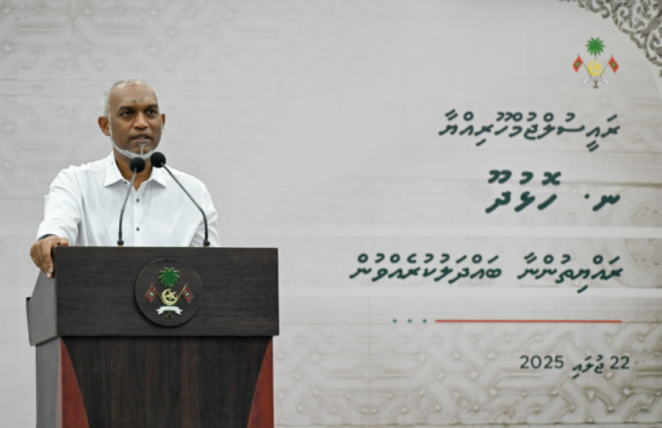 Vihafaru falhu gai tharaqee kuraa airport anna aharu fashai, dholhu aharun ninmaanan: Raees