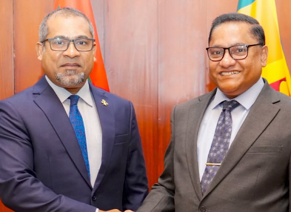 Srilanka in dhivehinnah eh aharuge visa dhinumah nimmaifi 