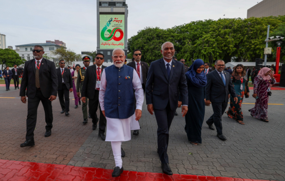 Rasmee dhathurufulhah fahu, Modi India ah furaa vadaigenfi