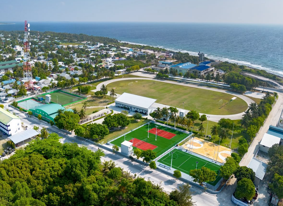 Gelligen hoadhamun dhiya Moosa zone stadium faahaana therey niyaavefai ohvvaa fenihjje 