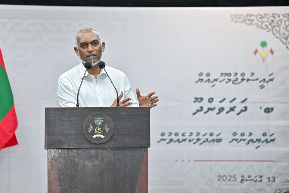 Zinmaadhaaru kamaa eku rayyathunna hidhumah dhinumakee, siyaasee hiyaalu thafaathuvun dhookoh ehbaarulun dhinun: Raees