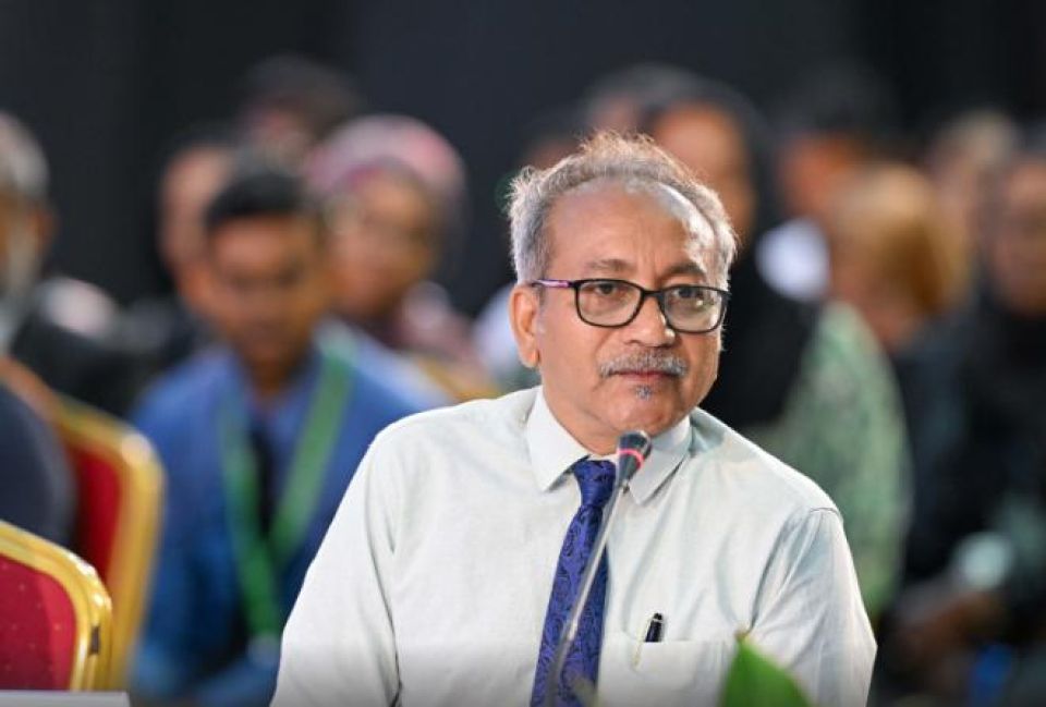 Finance Ministry ge planning advisor akah Hamdhoon Hameed ayyan koffi