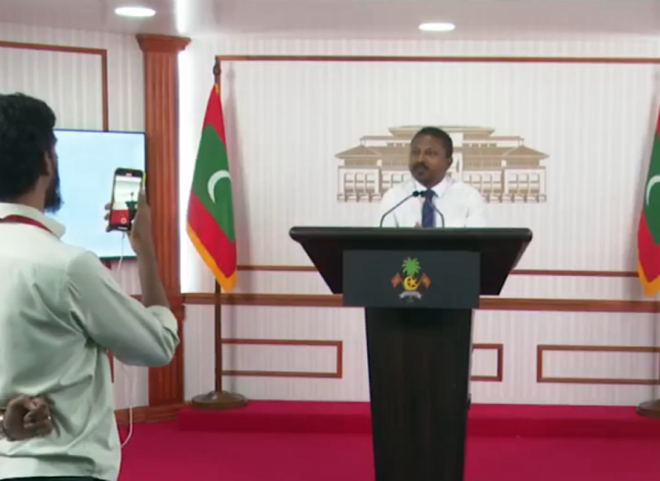 Media commission bill aa gulhigen beyvvi press conference hinhama nujehi gina noosverin thakeh nikumehjje!