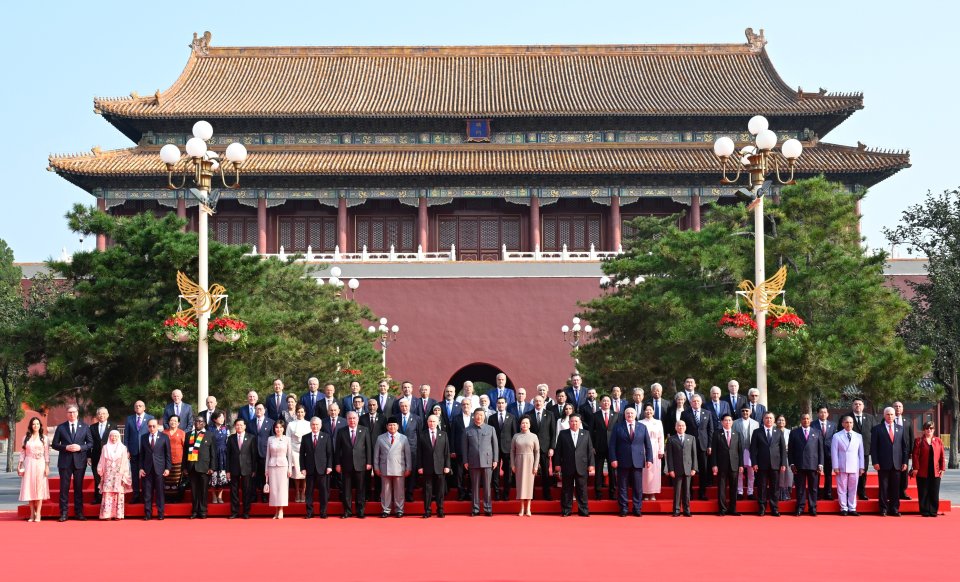 President attends China's Victory Day ceremony