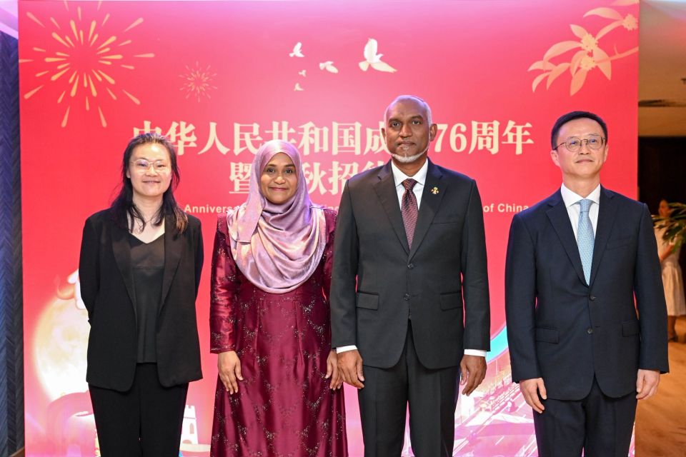 Raajje aai China ge gulhumakee dhagandah vure varugadha gulhumeh: Raees