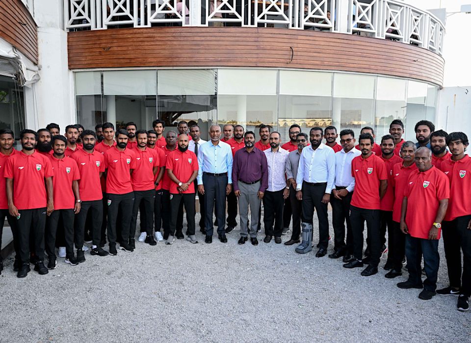 Raajjeyge football kuri eruvumah sarukaarun dheyn jehey furihama eheetherikamaai ebbaarulun libeyne: Raees