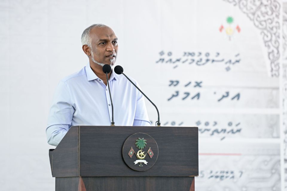 Omadhoo baehgge gothugai hamajessi falhuthakun nafaa hoadhumah eheetheri vedheynan: Raees