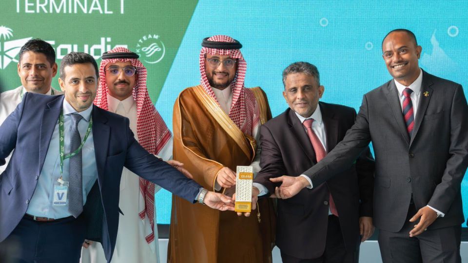 VIAge terminal 1in Saudia ah hidumaiy dheyn fashaifi, jumla airlinege adhadhu 11 ah