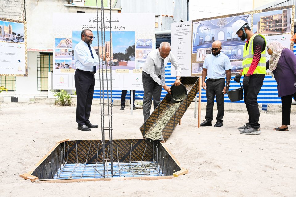 President inaugurates the construction of Masjid ad-Da’wah