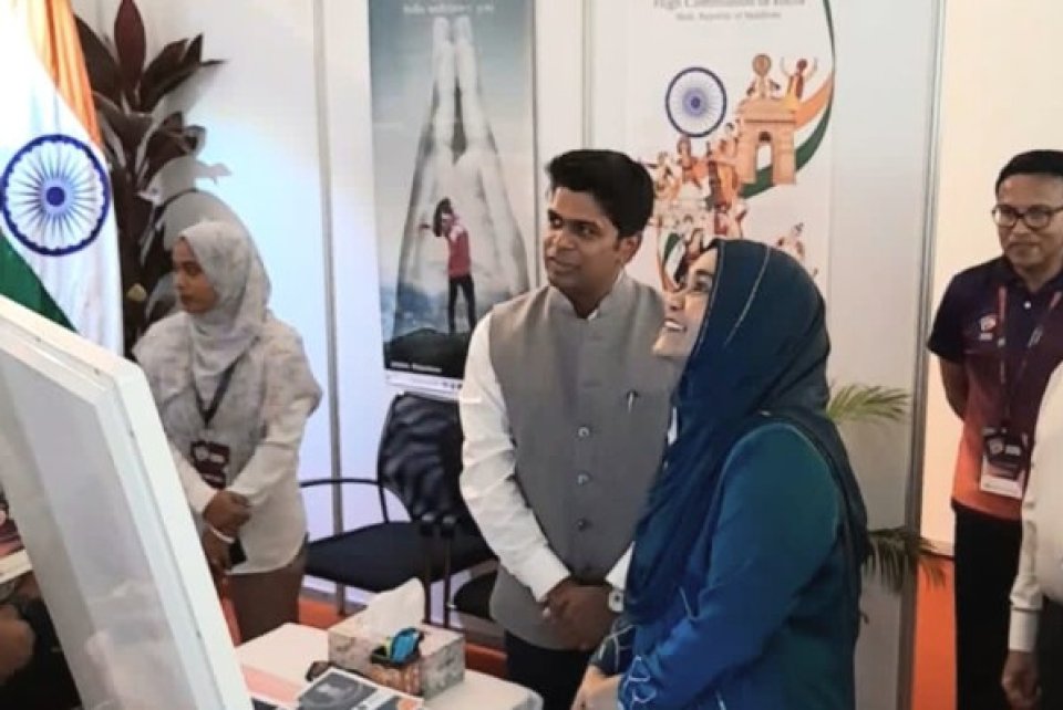 First Lady Sajidha Mohamed Graces High Commission of India Stall at Vara Expo 2025