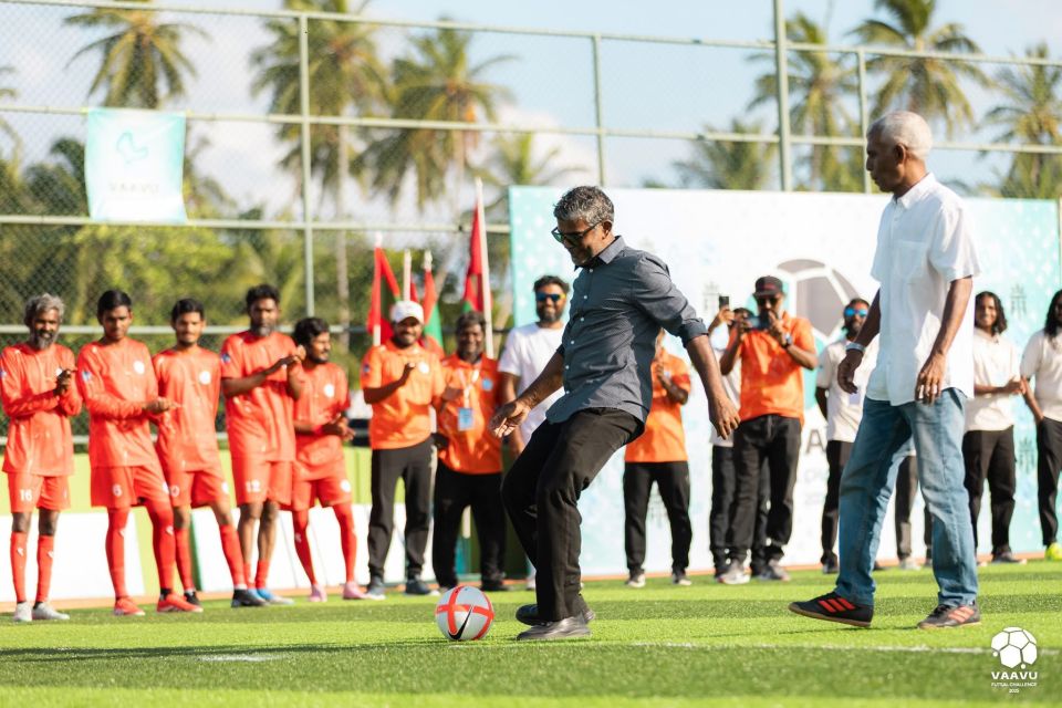 Kula gadha rasmihyaathakaa eku vaavu atholhu futsal mubaaraaiy fashaifi