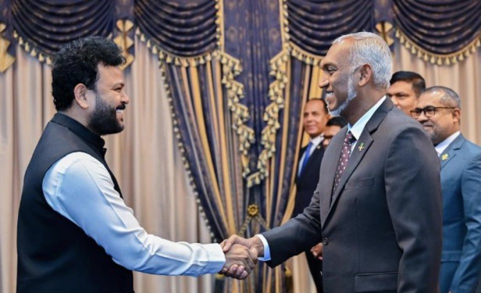 Indian Minister of Civil Aviation and Special Envoy of the Prime Minister Calls on President Dr. Muizzu