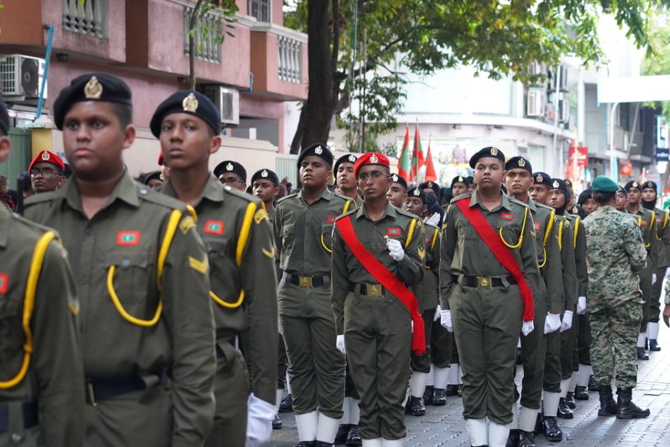PHOTO: Jumhooree dhvahu ge parade balaaluma gina bayaku evvi!