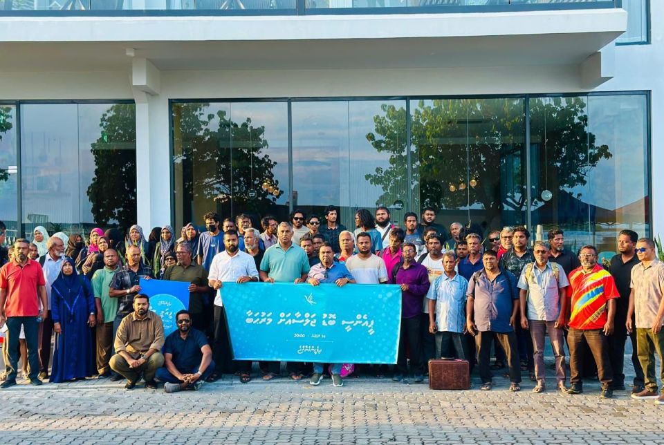 PNC bodu jalsa mirey, party ah support kuraa gina adhadhehge meehun Male' athuvehje