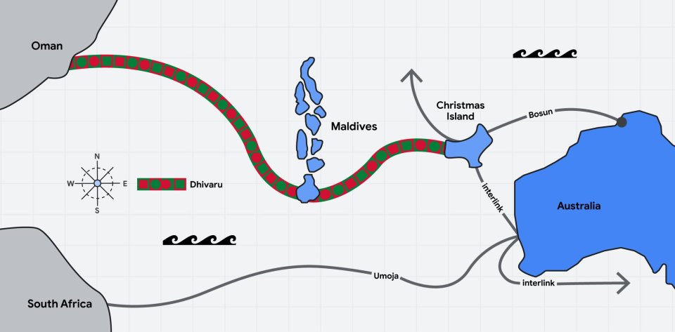 Google Announces ‘Dhivaru’ Subsea Cable and Two New Connectivity Hubs