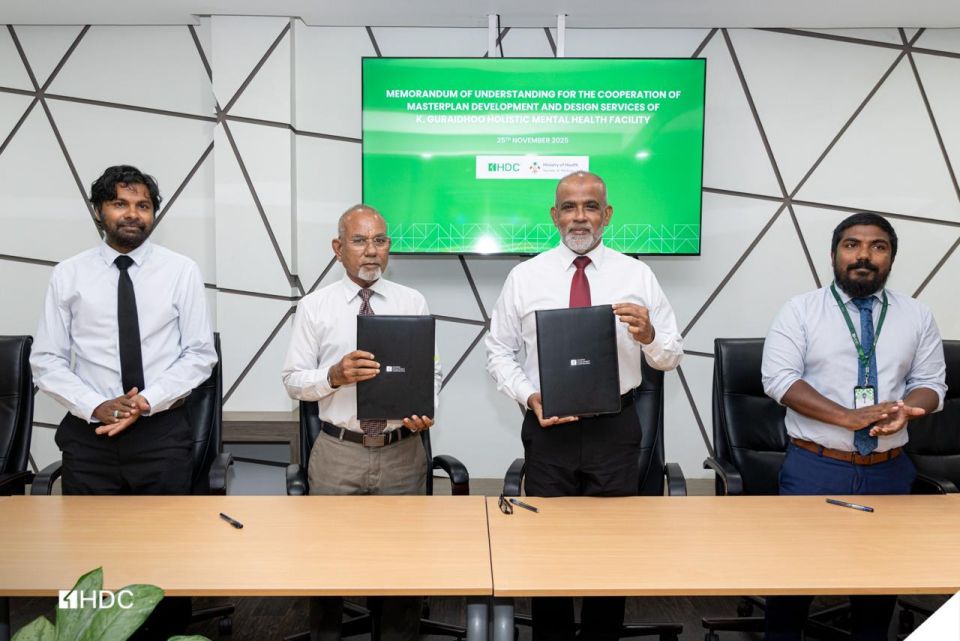 K. guraidhoo haassa eheeah beynunvaa marukazu, mental health feacility akah badhalukuranee 