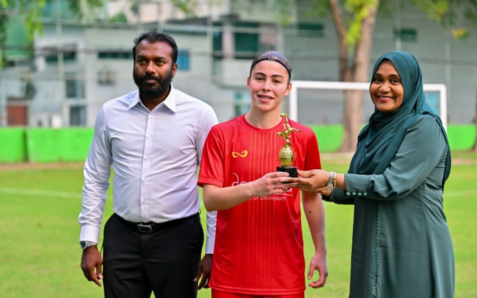 FAM women's league ge furatahama match Madam Sajidha sharafverikoh dhevvaifi