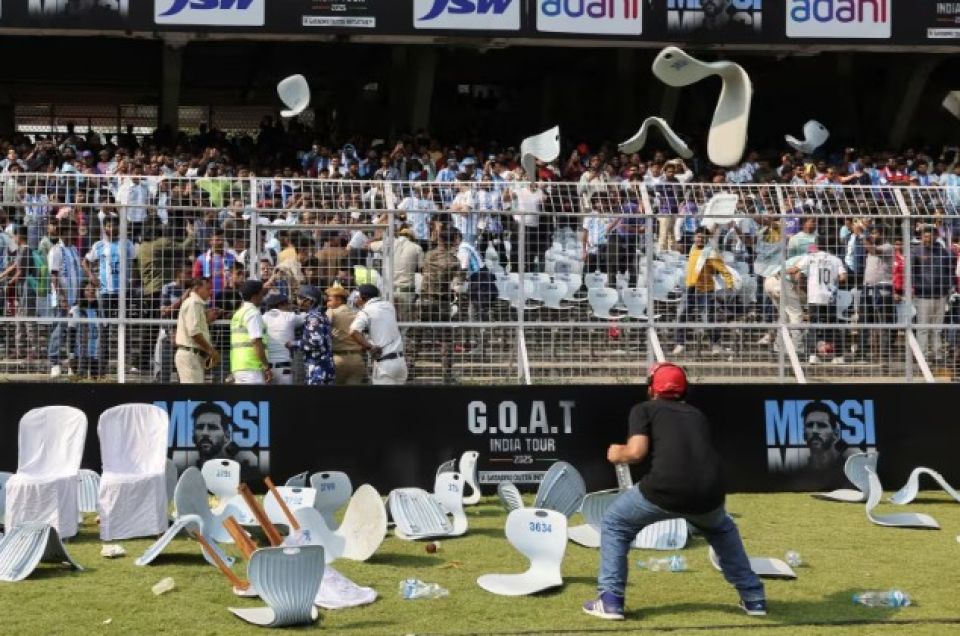 Messi ge India dhathuru inthizaamu kuri faraiy fuluhunge belumuge dhashah gengosfi