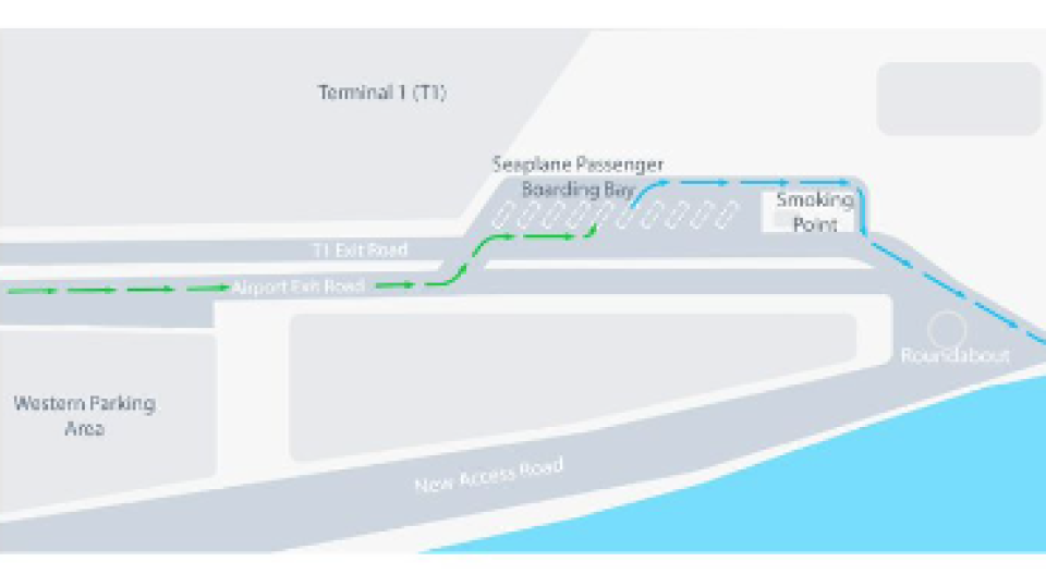 Aa Terminal seaplane ge bus thakah dhathivaa hen park nukuran angaifi