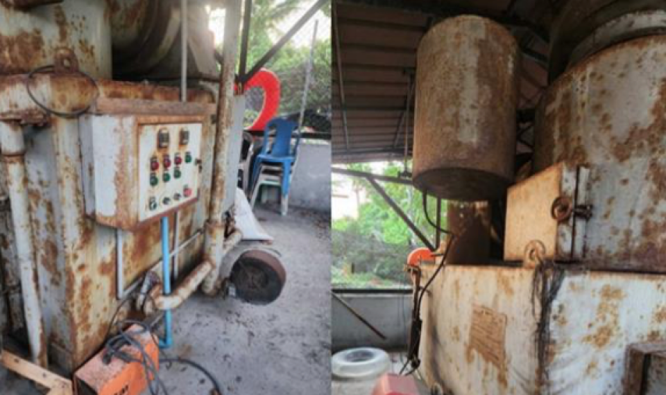 Fulidhoo kuni manage kuran machine hoadhun: Council ah bodu gellumeh!