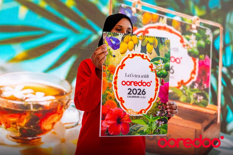 Ooredoo 2026 calendar: Tea with Ooredoo nerefi