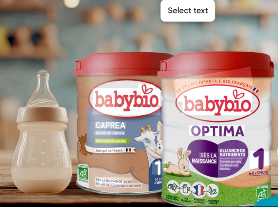 MFDA bans baby formula made in France after contamination
