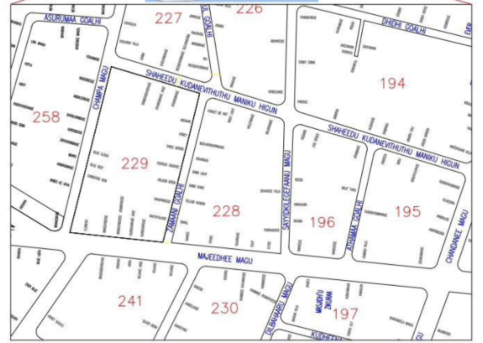 Male' ge medhutherey sarahadhdhakun miadhu current hidhumaiy kendeyne