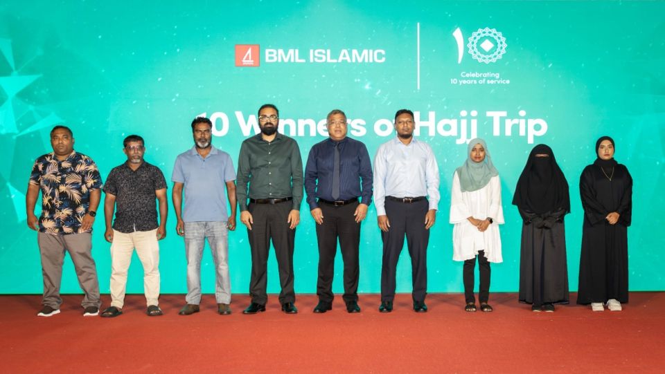 BML Islamic ge 10 vaha aharee dhuvas: Hajja dheyvey 10 faraai hovaifi